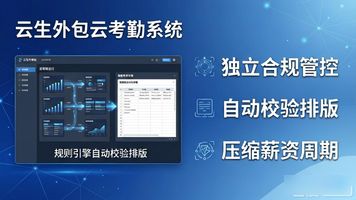 人力考勤管理系统选型_合规管控效能提升数据决策平台_考勤管理系统