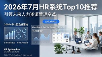HR 管理系统_2026人力资源管理软件推荐_主流HR系统测评