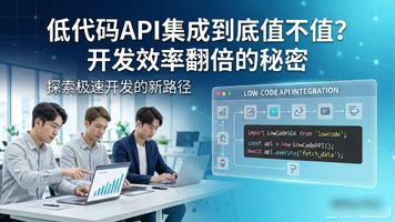 253.低代码API集成开发_集成开发程序_集成开发平台