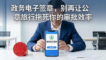 电子签章法律效力保障_政务电子签章_电子签章服务商选购指南