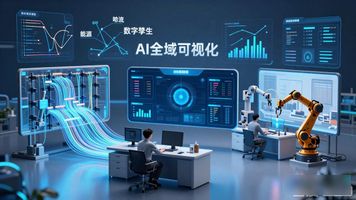 AI Agent物理AI具身智能_3D视觉数字孪生仿真技术_31.数字孪生企业AI全域可视化平台