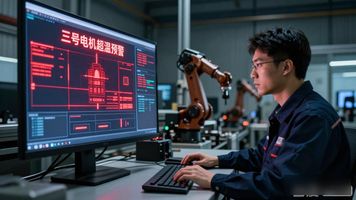 31.数字孪生企业AI全域可视化平台_数字孪生厂区可视化平台_模拟分析与预测性维护
