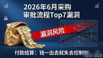 采购流程优化_采购审批_采购全流程管控