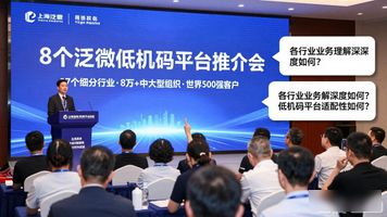泛微数字化应用低代码平台体验大会_泛微低代码平台e-builder构建能力_上海泛微低代码