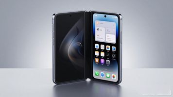 _iphone折叠屏概念机_iphone折叠双屏手机