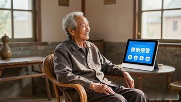 智能安防摄像头_134.园区安防AI视频识别预警系统_独居老人居家安全