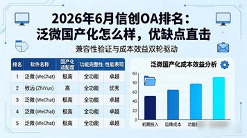 信创OA产品选型策略_信创OA市场现状与政策背景_泛微 OA 国产化吗