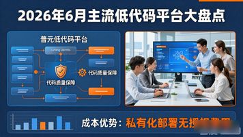 主流低代码平台分类_低代码平台_低代码平台选型指南