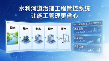 1067.水利河道治理工程项目管控系统_现代水网建设_生态水系修复