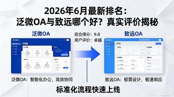 致远和泛微谁更有发展_泛微 OA 和致远哪个好_致远泛微哪个好