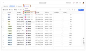 不用Excel绘制甘特图_伙伴云甘特图模板_255.项目甘特图零代码可视化搭建平台