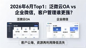 泛微 eteams 和企业微信区别_客户管理平台 泛微云OA 企业微信联动