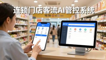 适配零售场景管控工具排行榜_零售门店管控工具选型标准_16.连锁门店客流AI智能运营管控平台