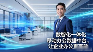打造业界标杆级智慧中台_智慧中台共创数智化产业新生态_1228.数智化一体化移动办公数据中台