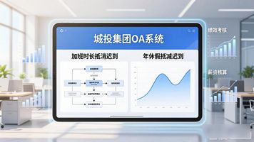 OA 打卡管理_OA系统考勤管理_华天动力数字化内控平台