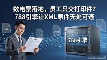 数电票全面落地 企业电子发票管理痛点 XML原件归集 复合归档合规性 财务效率提升 差旅报销自动化管理 财税风险防控_788.发票全生命周期管控引擎