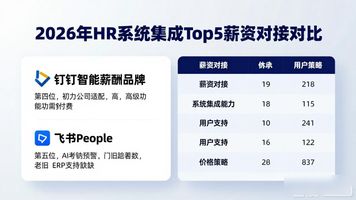 _HR系统与薪资系统集成_HR 系统集成